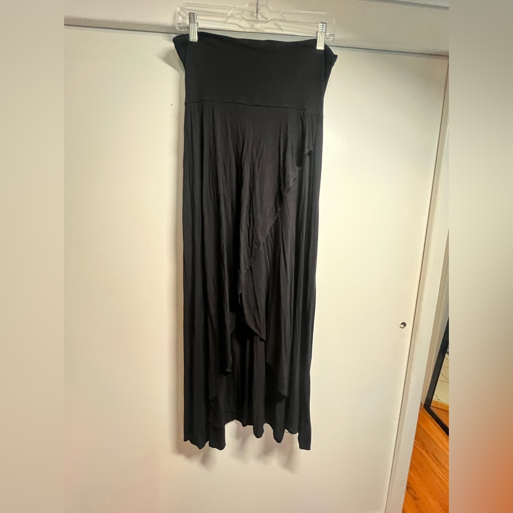 Black Strapless skirt/dress